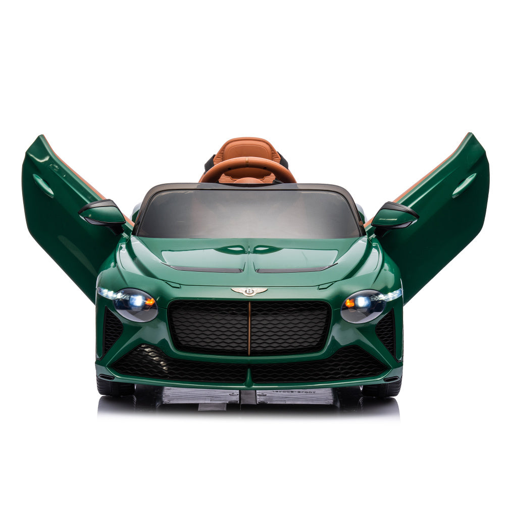 12V Battery Powered Ride On Car for Kids, Licensed Bentley Bacalar, Remote Control Toy Vehicle with Music Player, LED Light, 2 Driving Modes