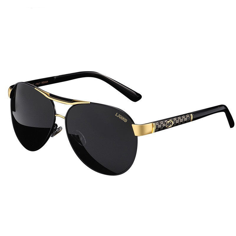 2023 Fashion Forward: Men&#039;s Sunglasses Designed by Top Itallan Fashion Designer. Universally Flattering High-Definition Polarized Sunglasses Perfect for Fashion Shows, Driving, and Fishing--Suitable for All Face Shapes