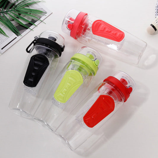 32oz Water Cup Portable Fruit Tea Partition Sports Plastic Kettle Wholesale Fitness 1L Space Cup With Filter Element