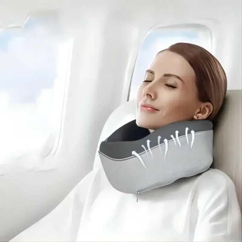 2024 Travel Neck Pillow Travel Neck Cushion Durable U-Shaped Travel Pillow Portable U-Shaped Pillow Undeformable Airplan