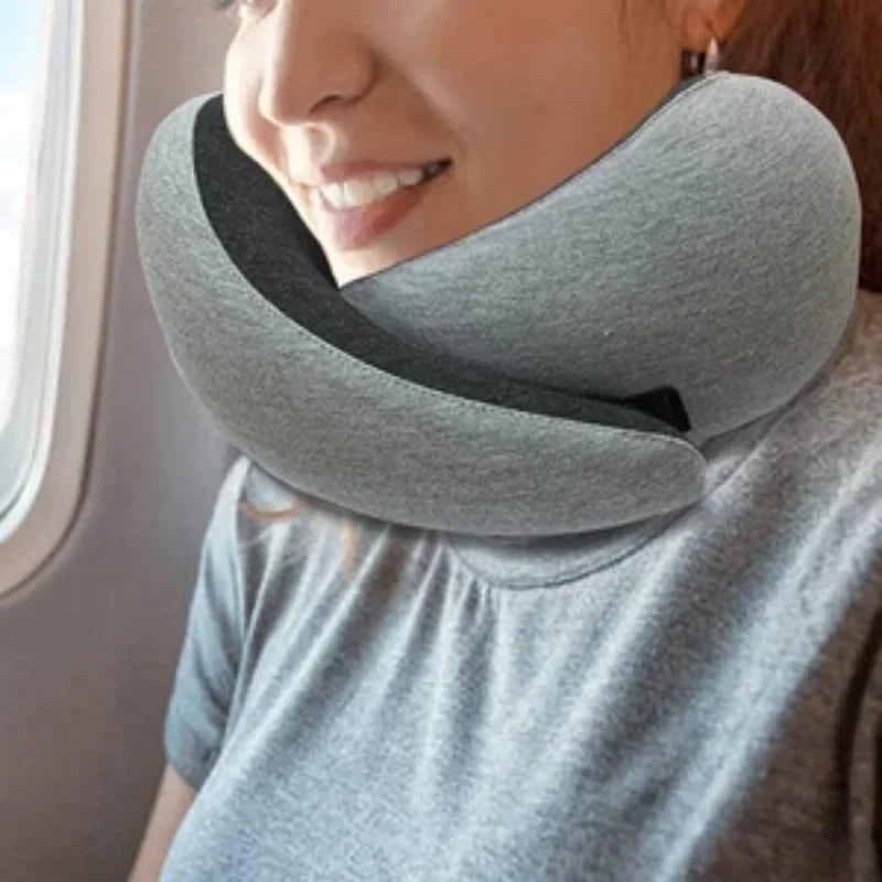 2024 Travel Neck Pillow Travel Neck Cushion Durable U-Shaped Travel Pillow Portable U-Shaped Pillow Undeformable Airplan