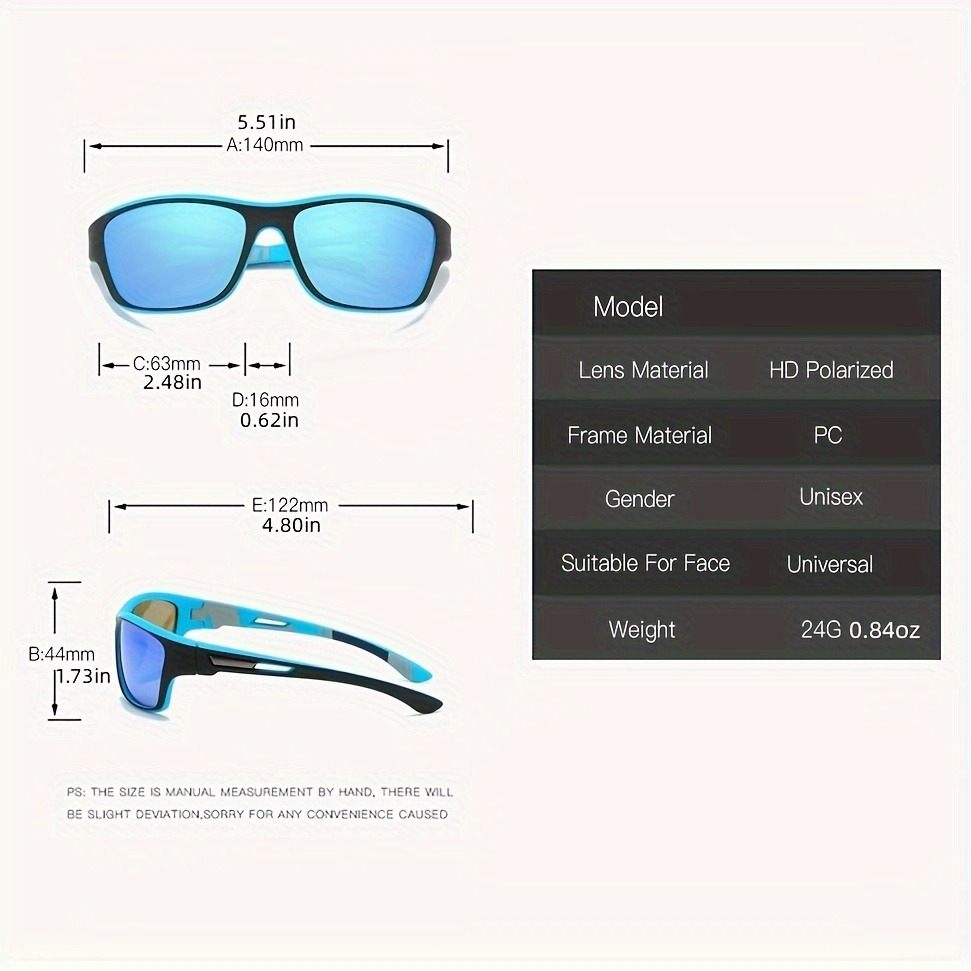 2-Pair Set Of Stylish Wrap-Around Polarized Glasses – Glare-Reducing – Ideal For Sports, Fishing, Cycling &amp; Outdoor Adventures – Unisex, Comfort Fit For Travel &amp; Daily Wear